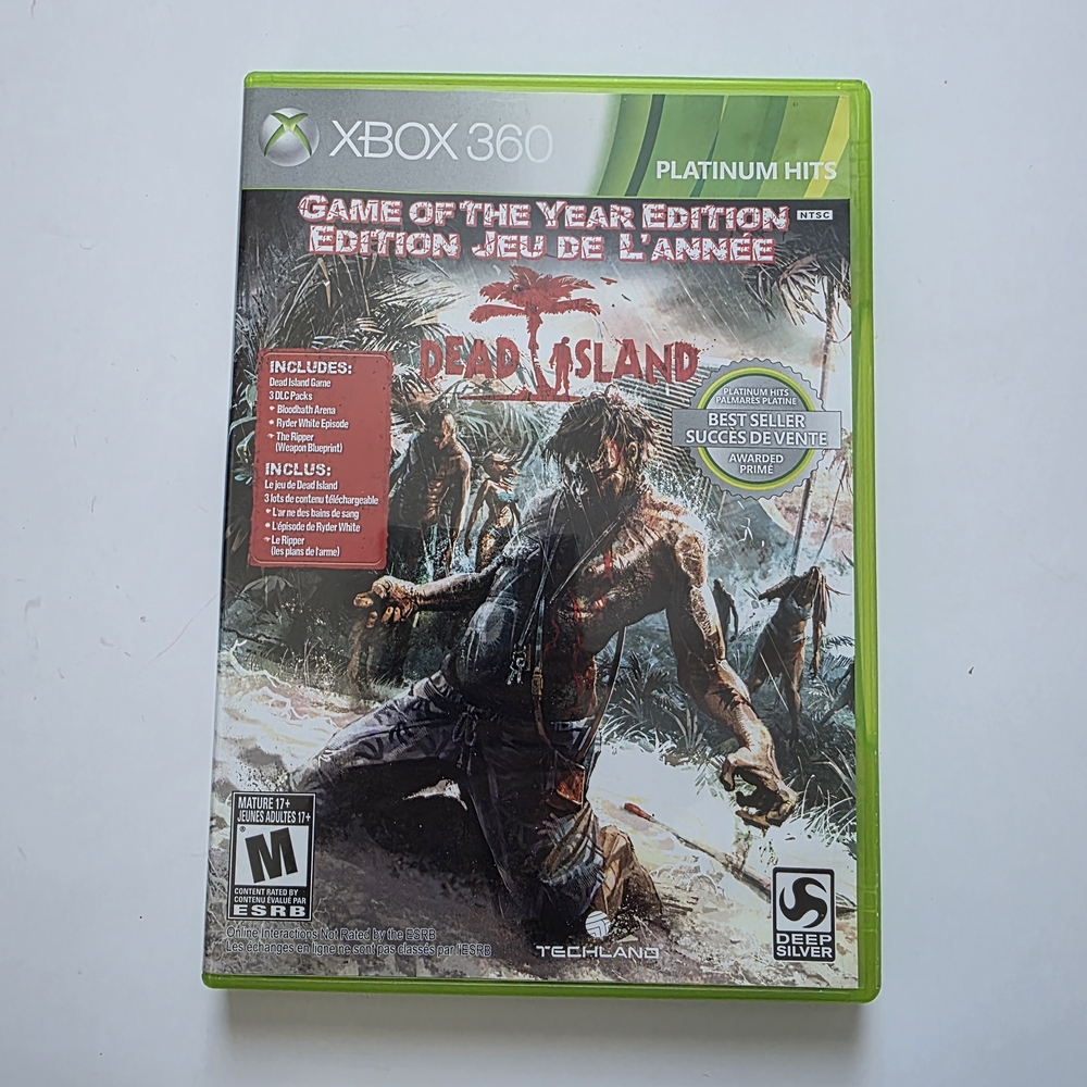 4 For 20 Dead Island Game of the Year Edition for 360